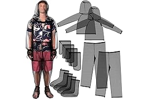 2 Sets Mosquito Bug Net Suit