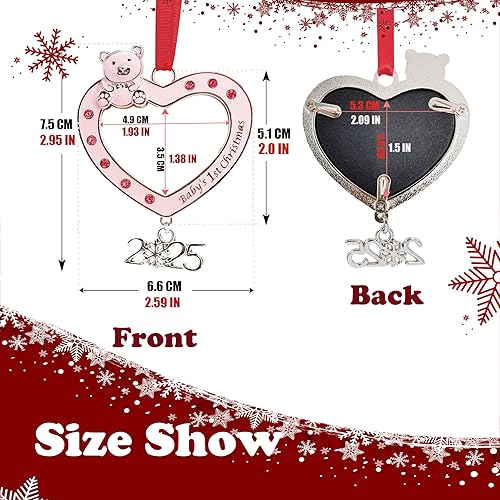 Vista 9 de Adorno de Navidad con llave para el hogar, regalo de inauguración de la casa 2022, nuevo regalo para recién casados, primer recuerdo de casa nueva