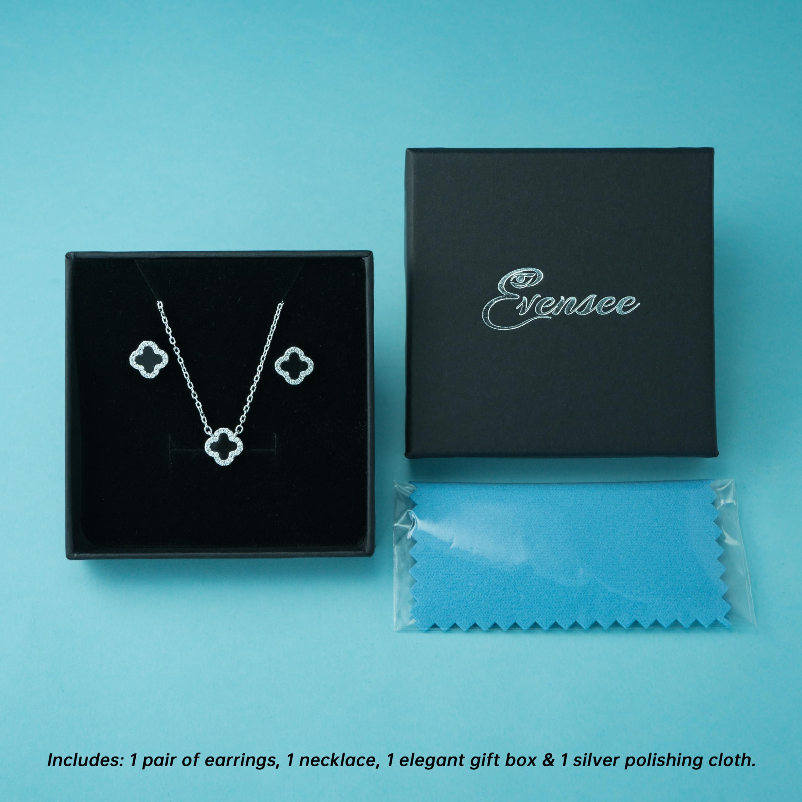 925 Silber Ohrringe für Damen Hypoallergen Geschenk | 925 Silber Ohrringe,Hypoallergen,Rhodiniert,Geschenk für Damen,Kleeblatt,Muttertag,Valentinstag,Geburtstag