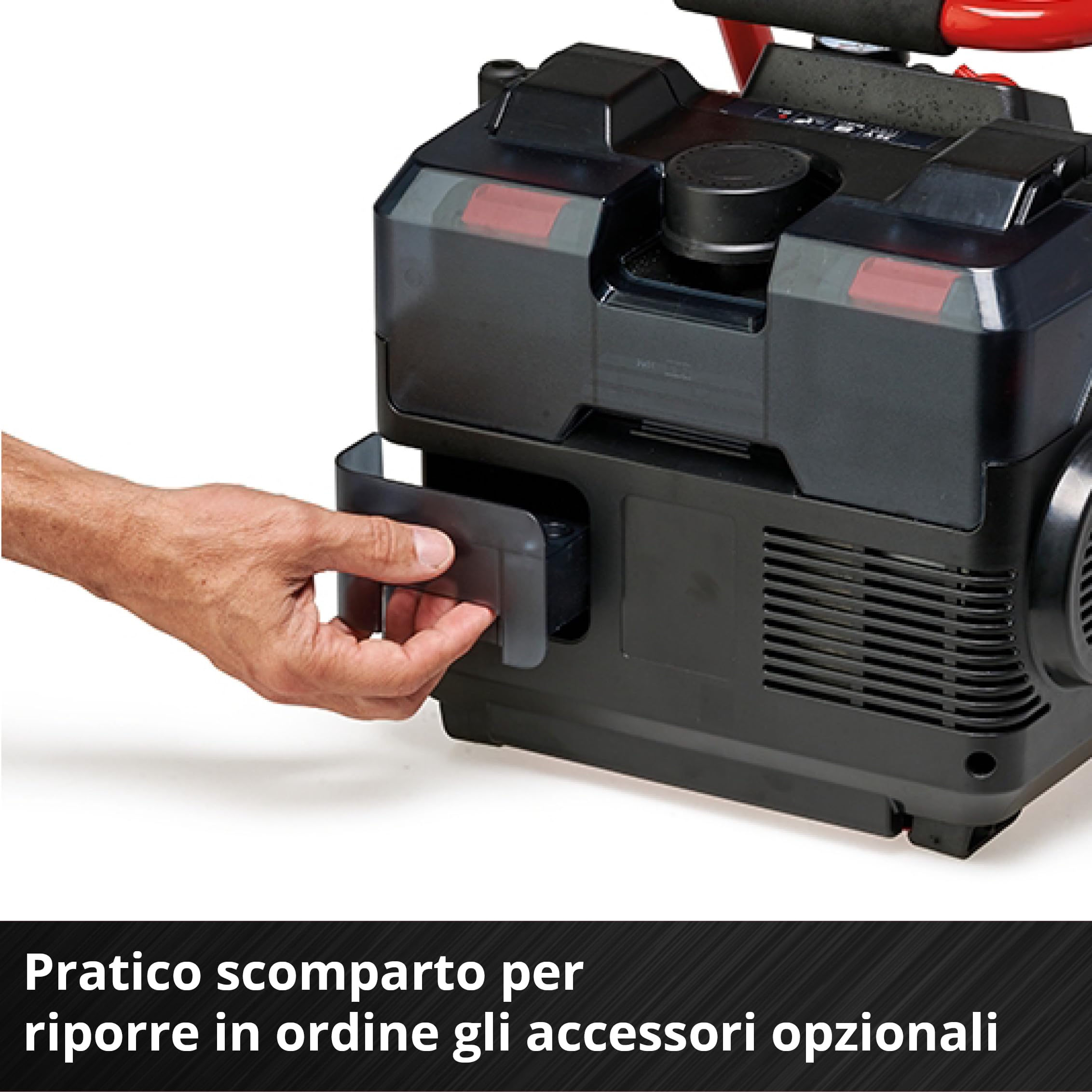 Einhell TE-AC 36/150 Li OF-Solo Compressore a Batteria 36 V 8 bar Serbatoio 6 l Aspirazione 150 l/min Senza Olio
