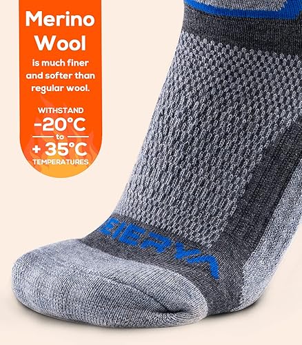 Miniatura 3 de Calcetines de esquí, paquete con 2 pares para esquiar, snowboard, deportes en exteriores