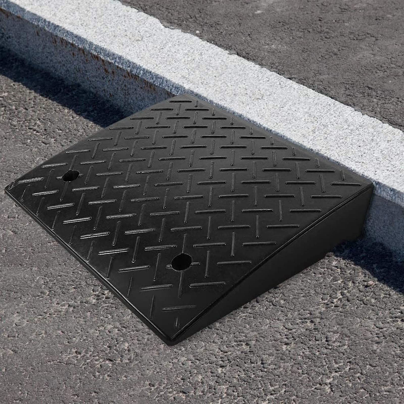 Buy YKLL Ramp Driveway Ramp 5'' Heavy Duty Driveway Ramps, Portable ...