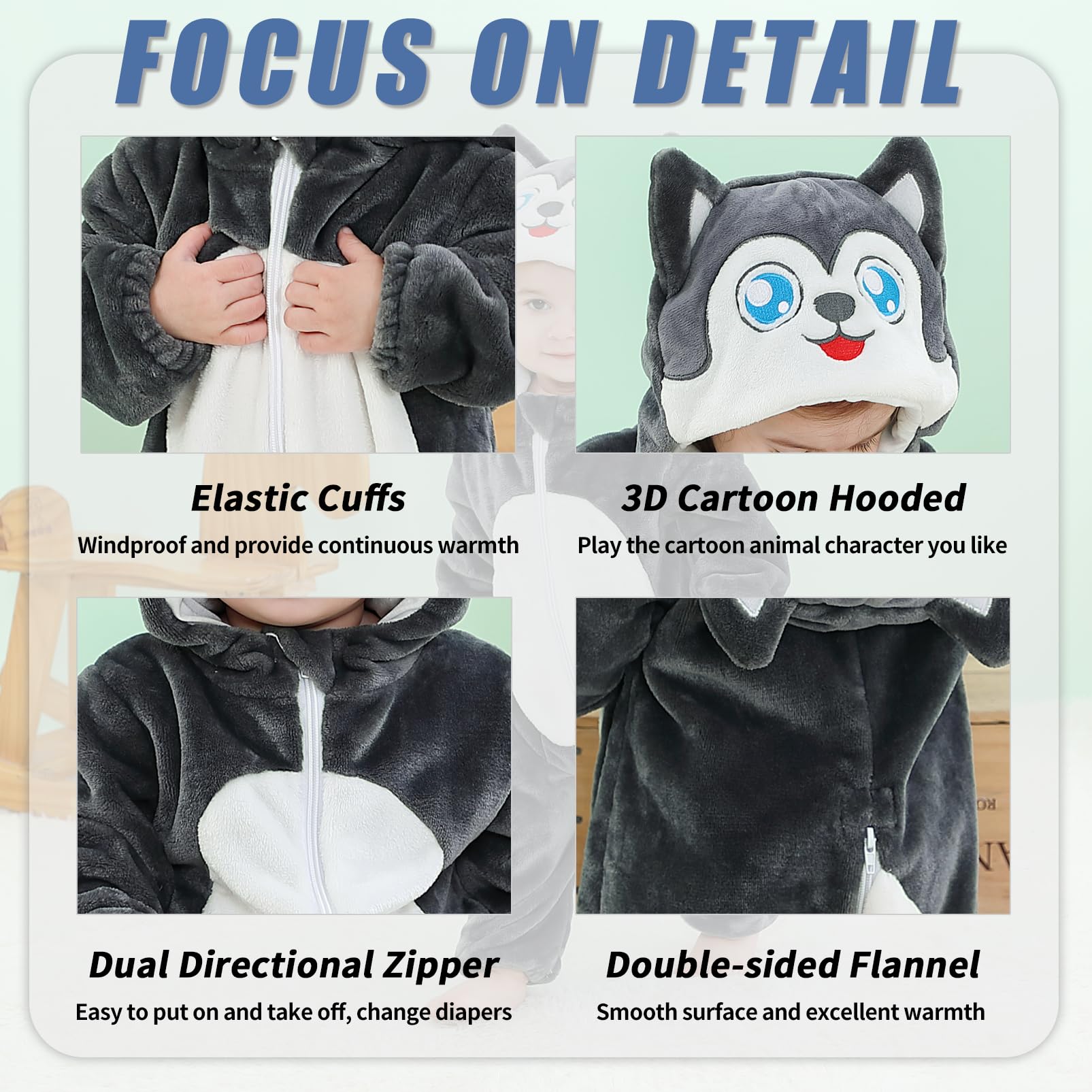 Pagliaccetto Neonato Invernale Costume Neonato, Flanella Unicorno Dinosauro Costume Neonata Sacco Nanna con Cappuccio Animale Tuta Neve Tutone Pile Bambino 0-36 Mesi