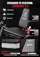 Vista 4 de Mikolo Leg Extension and Curl Machine, Adjustable Leg Curl Machine, Seated Leg Extension and Lying Curl Machine for Home Gym, Leg Workout Equipment