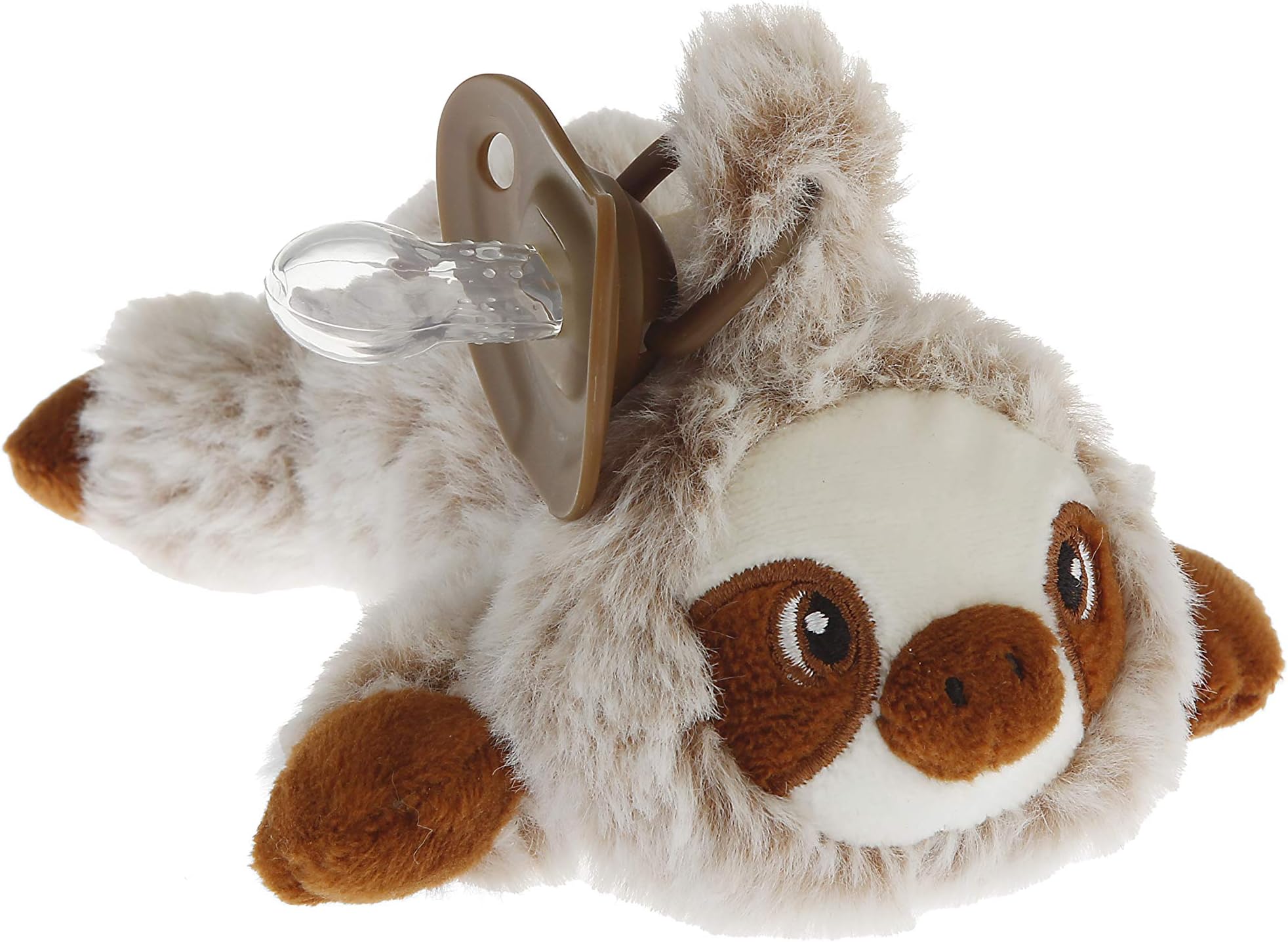 Doodalou Furry Friend Pacifier Plush Toy Ultra Soft Cuddly 100 Polyester with