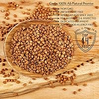 Vista 8 de Gerbs Granos de grano de trigo sarraceno de 2 libras. Sin aditivos artificiales, sin OMG, bolsa resellable Textura naturalmente terrosa y de nuez