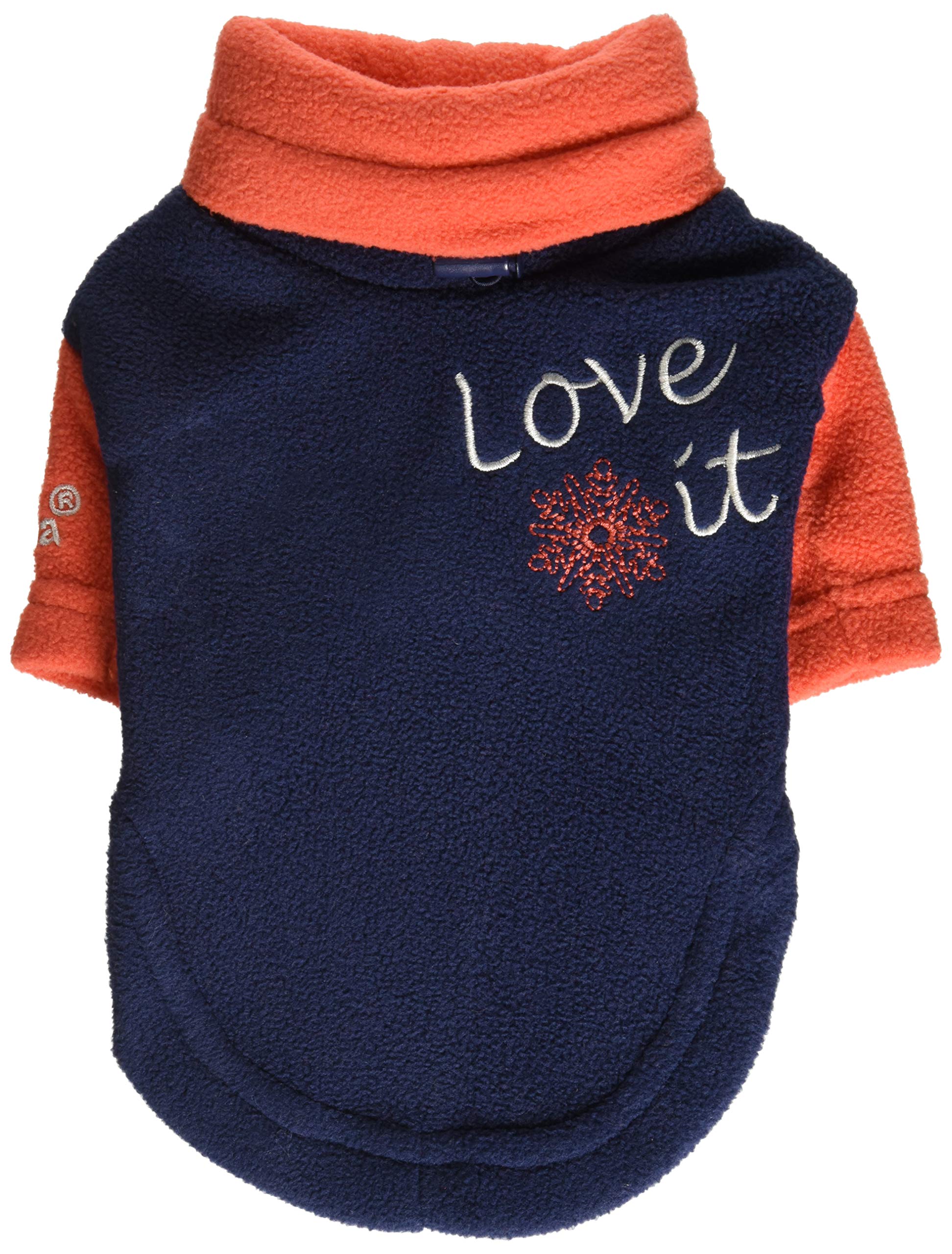 Puppia PAQD-TS1453 Mervyn Sweater, S, Dark Blue, darkblue