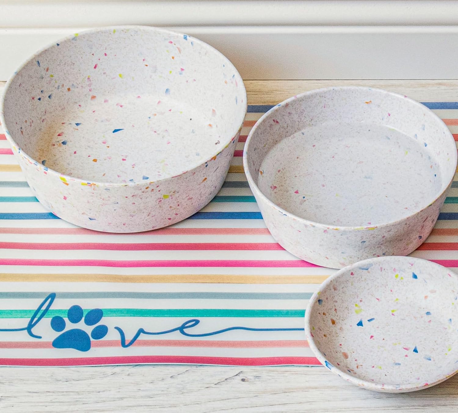 TarHong Terrazzo Brights Pet Bowl for Water and Burkina Faso Ubuy