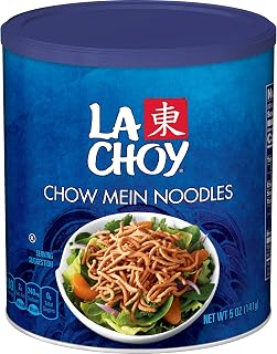 La Choy Chow Mein Noodles, 5 oz Can - Crispy, Light & Crunchy Asian-Inspired Topping for Salads, Soups & Desserts