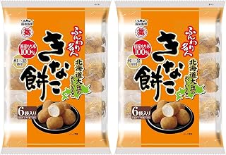 "Soft Master" Kinako Mochi (6bags) 2.6oz 2pcs Japanese Rice Cracker Sanko Confectionery Ninjapo