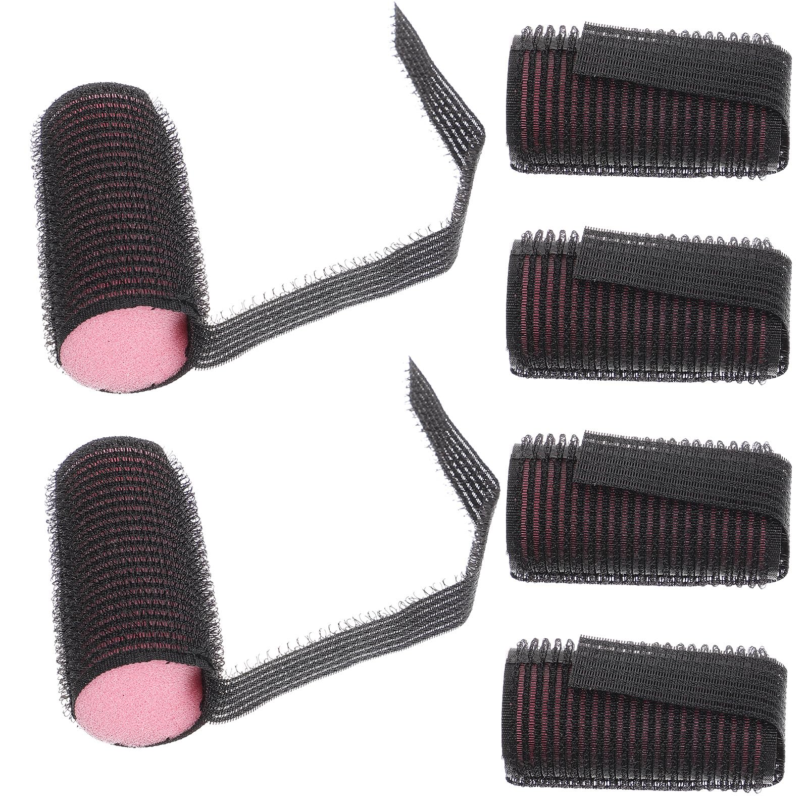 6pcs Sponge Hair Rollers Hair Styling Flexible Heatless Curlers Sleeping Curlers Women Girls Hairdressing Tools