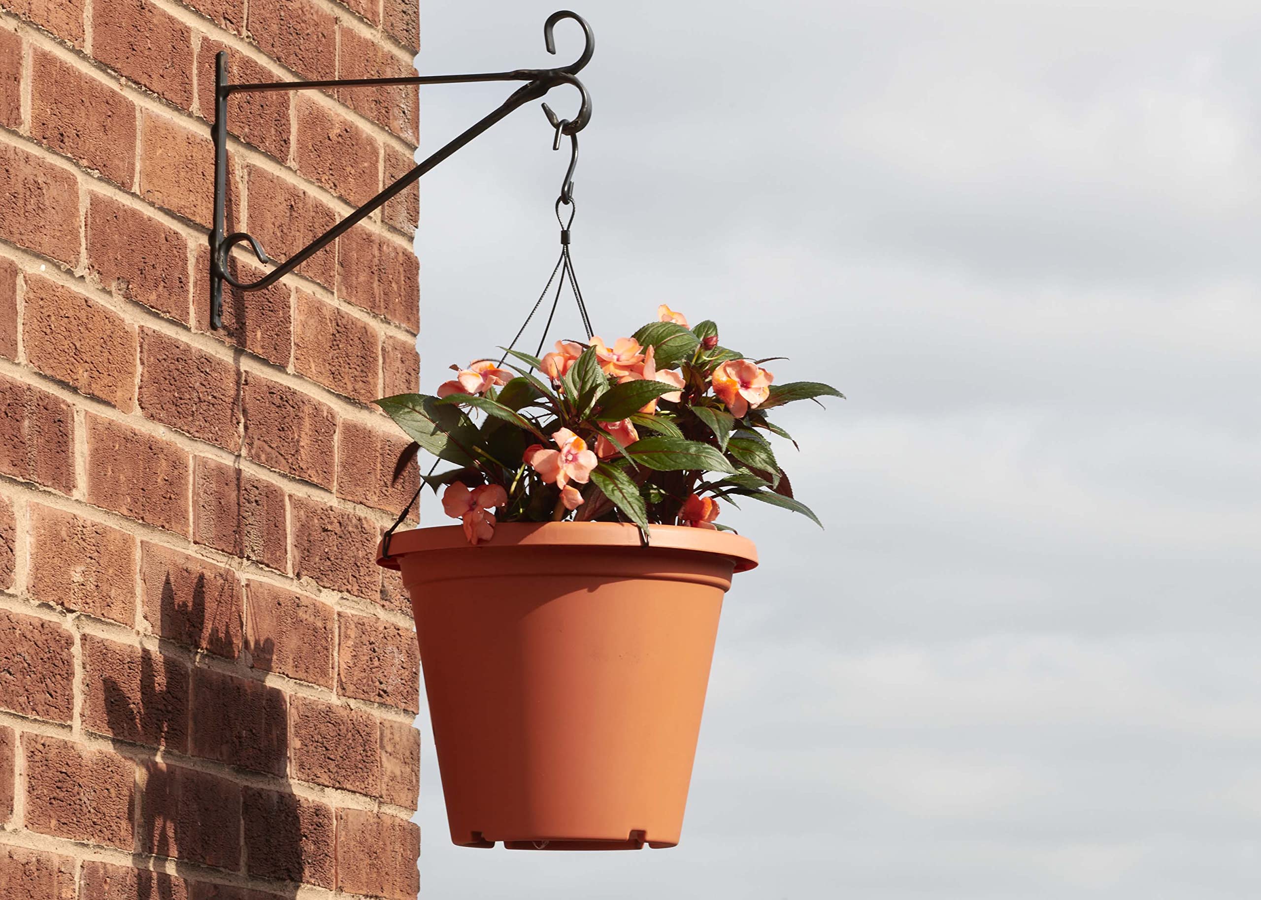 Clever Pots Wandhalterung – Für Runde 20 Cm Blumentöpfe, Einfach Zu Montieren