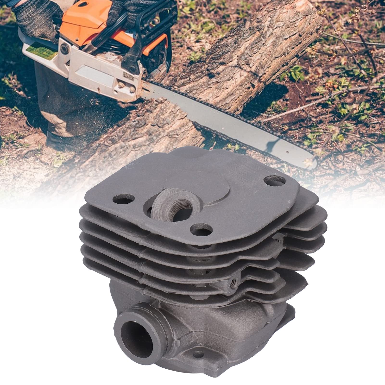 Zestaw tłoka cylindra 50mm wysokiej jakości aluminiowe części zamienne do piły łańcuchowej do piły łańcuchowej 362 365 371 372 372XP