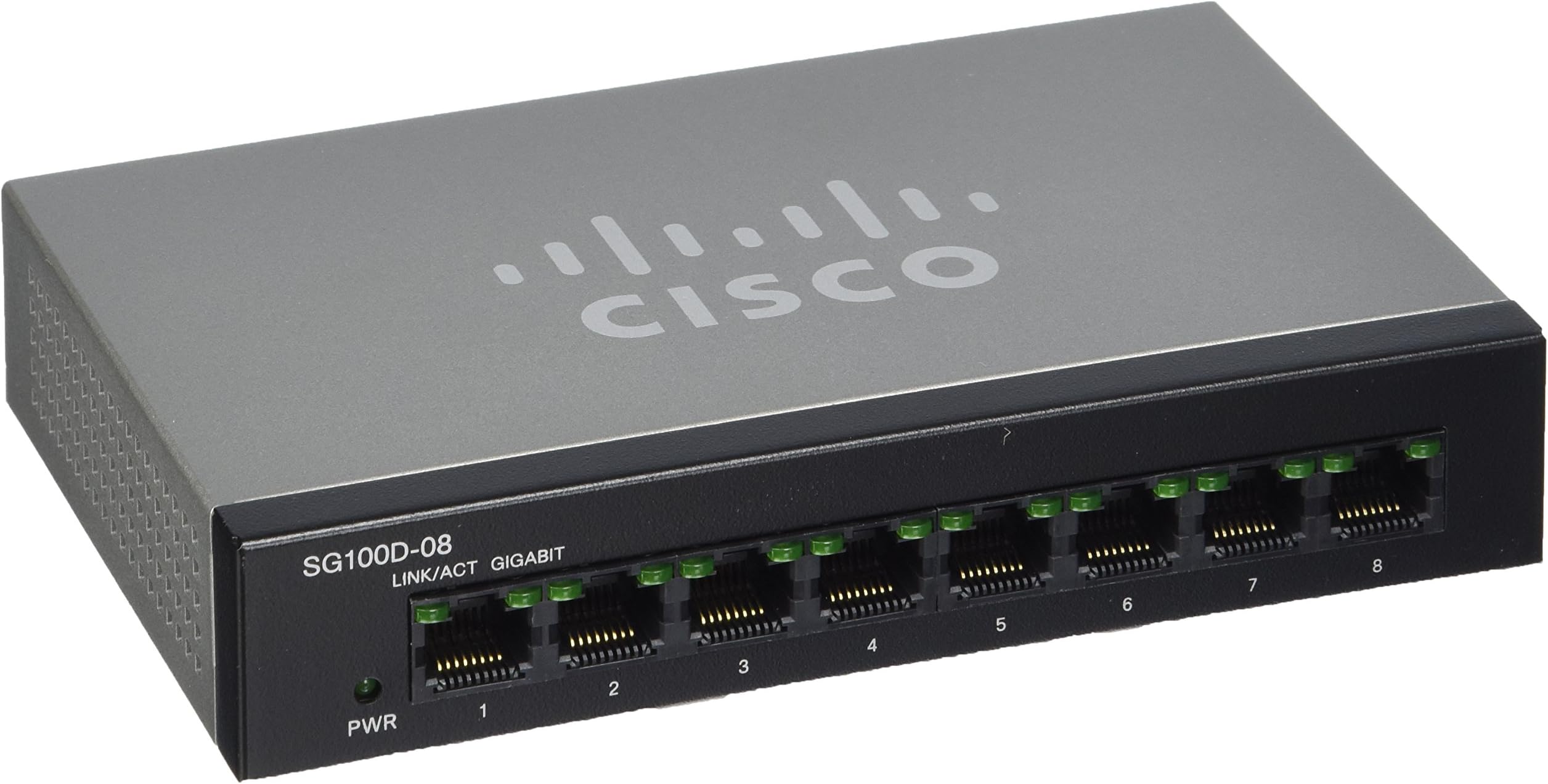 CISCO SYSTEMS CI10010 SG100D-08-NA 8 Port Gigabit Switch