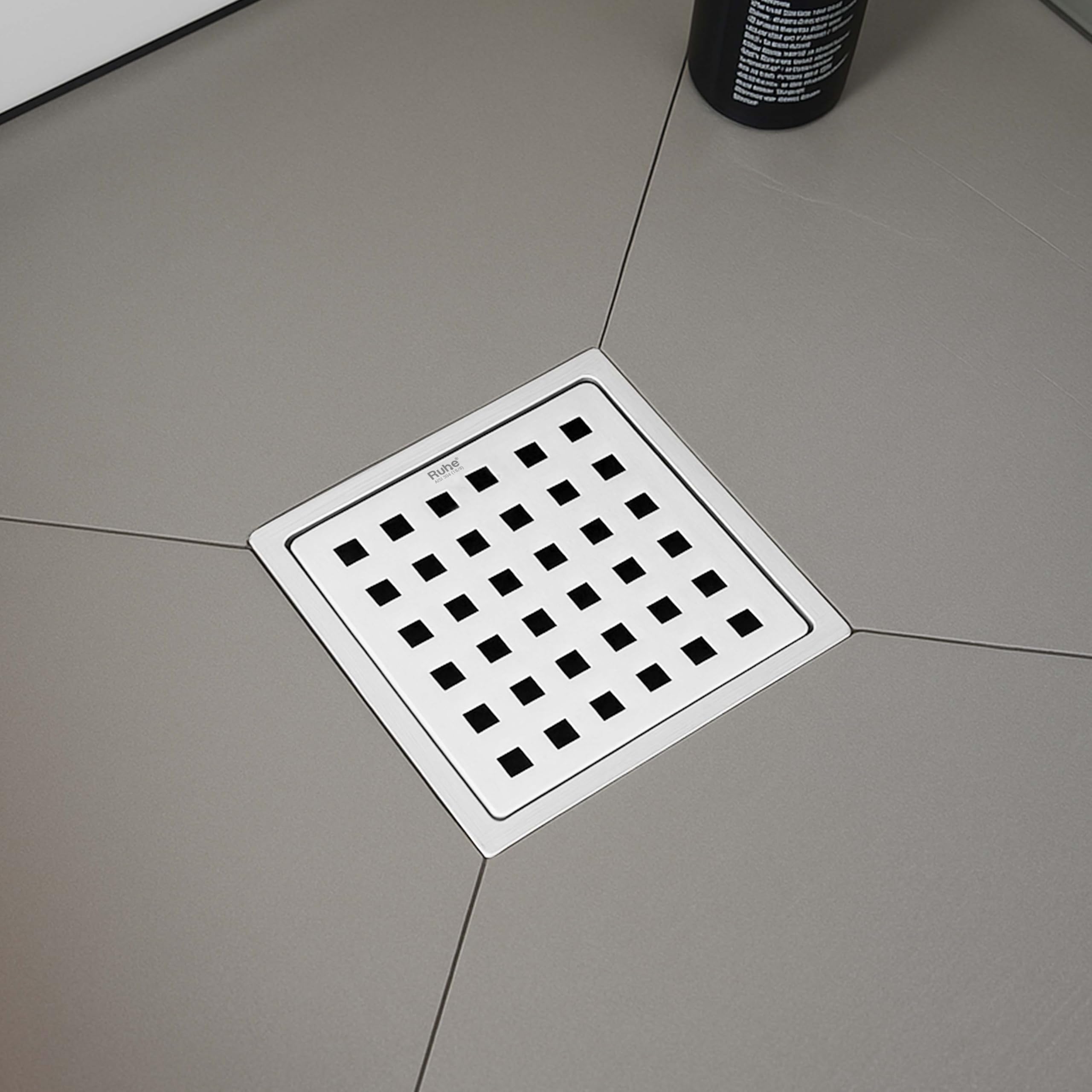Ruhe Ruby Square Floor Drain - Cockroach Trap -12