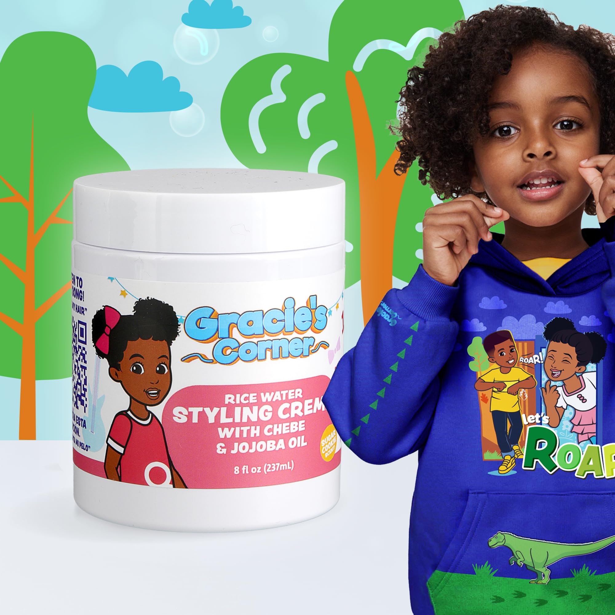 Amazon.com: Gracie's Corner Rice Water Styling Crème with Chebe