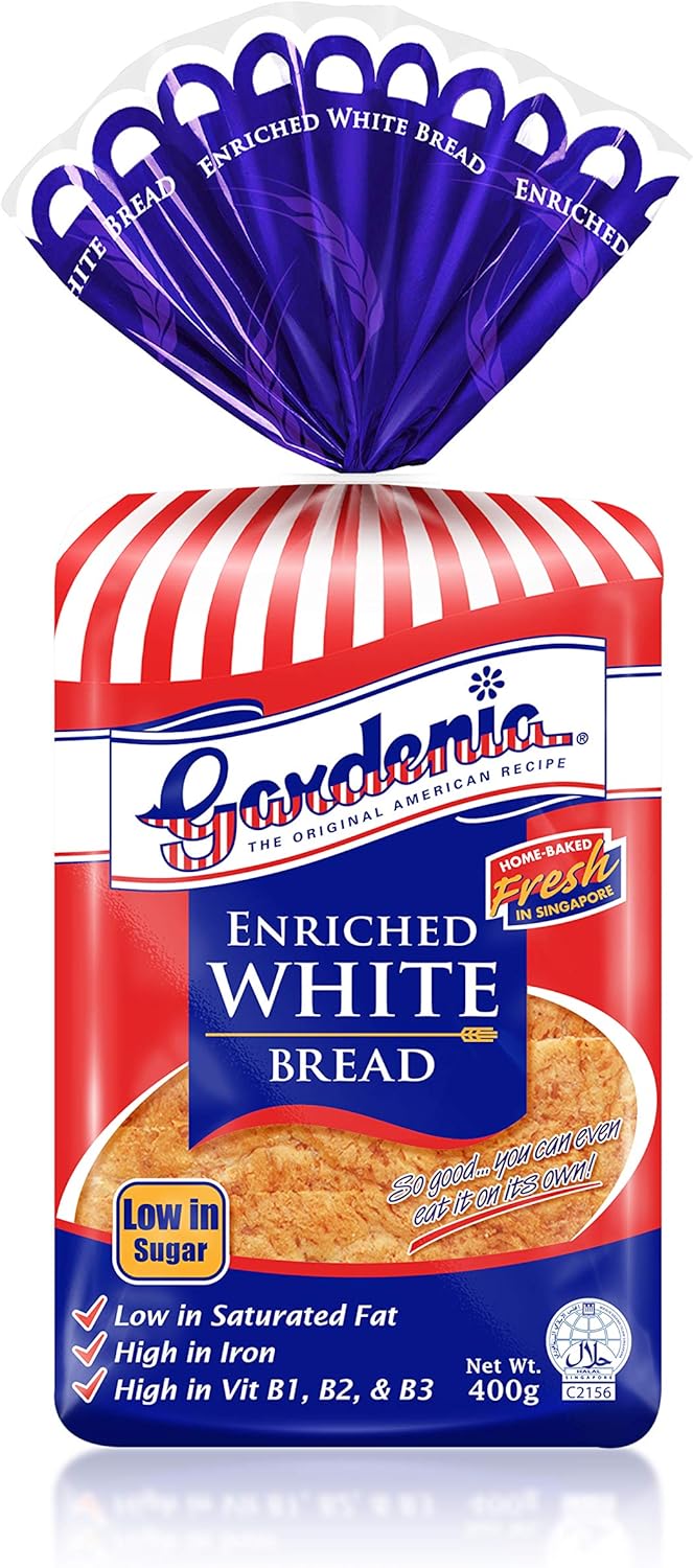Gardenia Enriched White Bread, 400g Amazon.sg Grocery