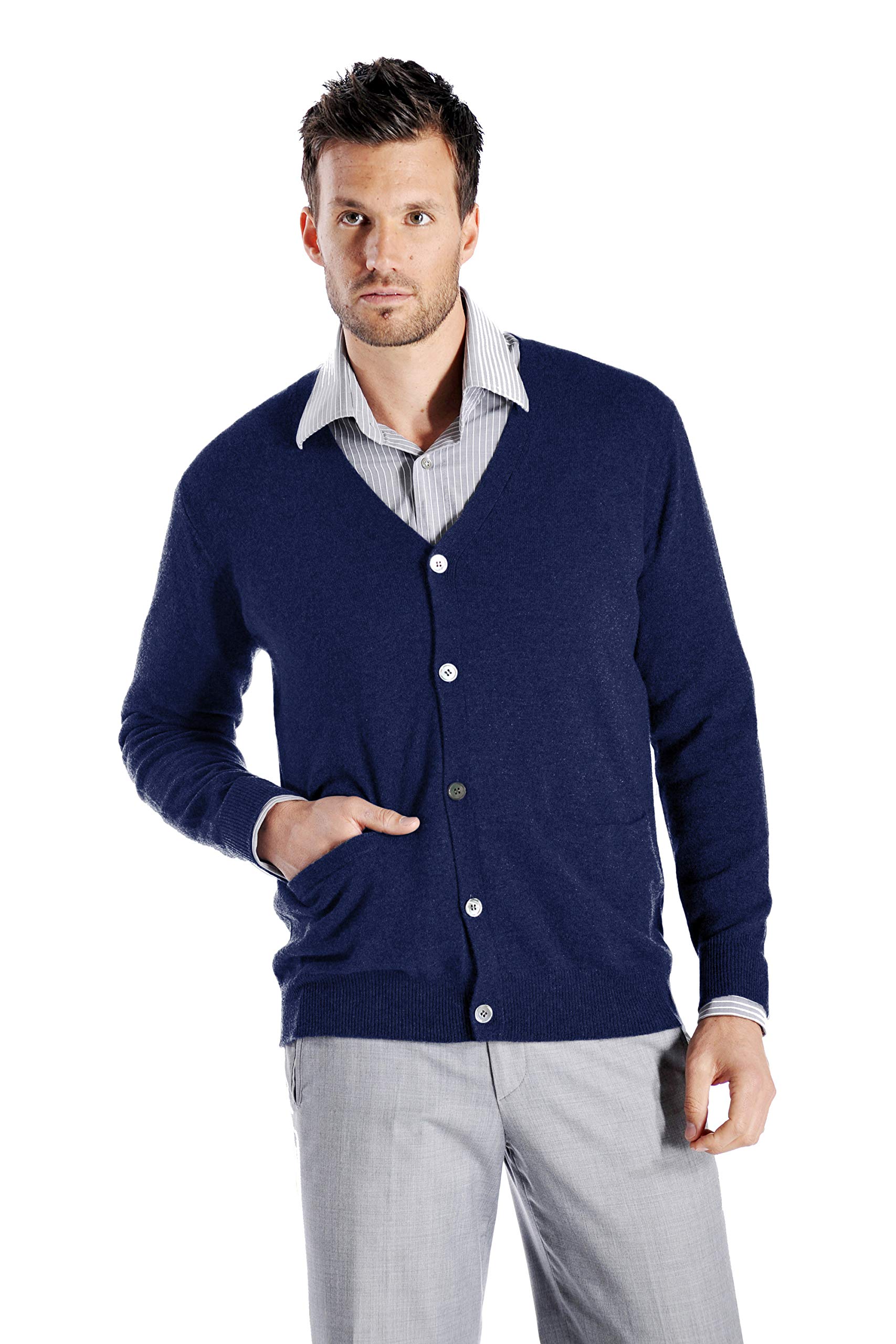 Cashmere Boutique Men's Cardigan