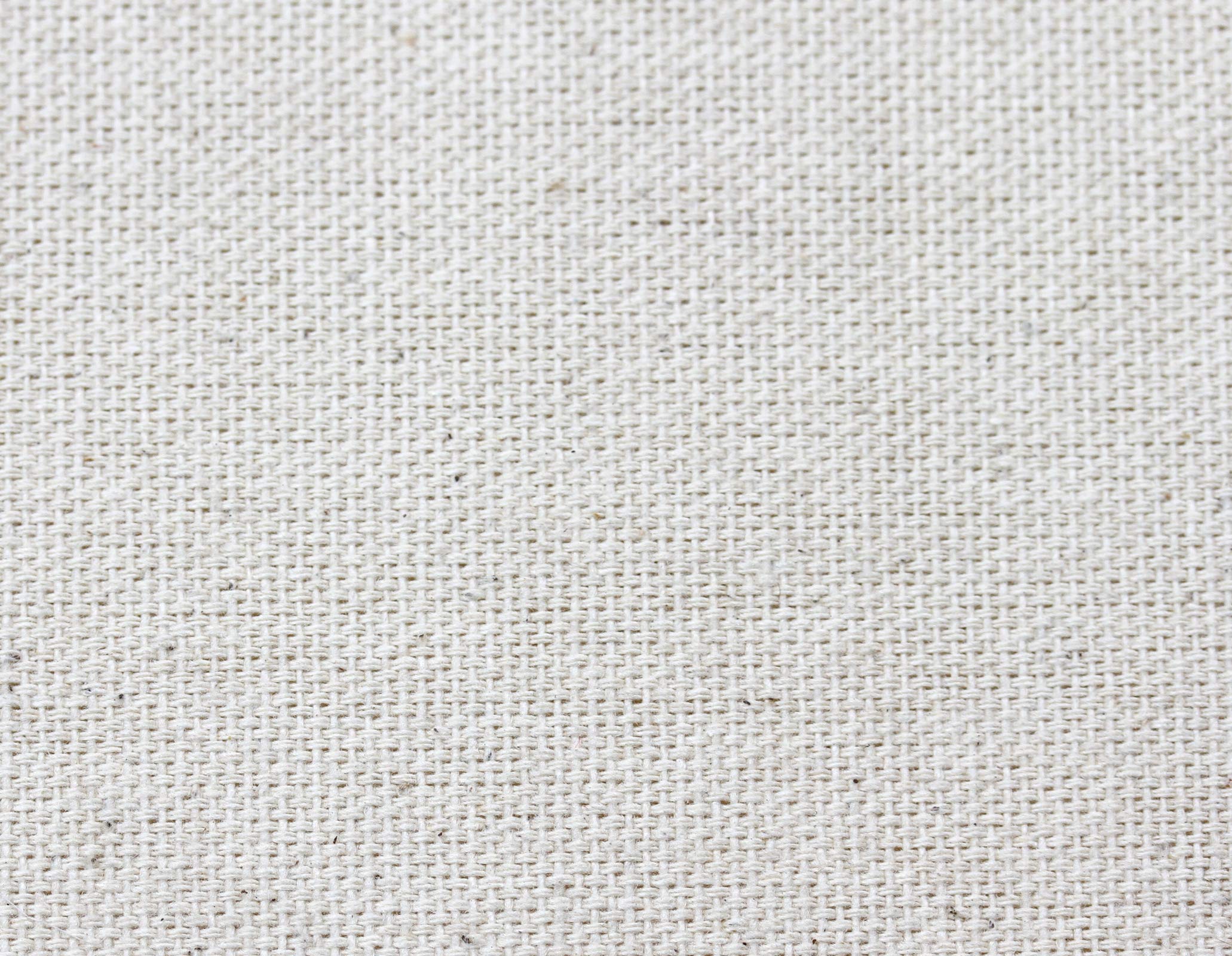 Paintersisters Toile non apprêtée - 160 cm x 5 m - Tissu brut 200 g (7 oz)/m² - 100 % coton - Pour toile de fond sur châssis