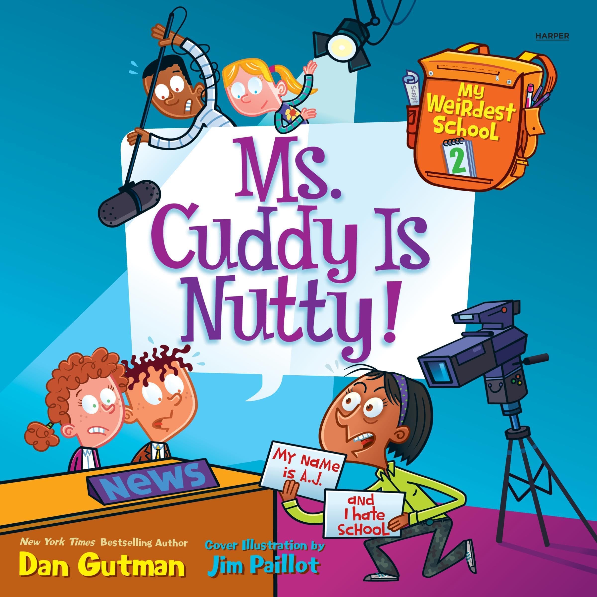 Cover art for My Weirdest School #2: Ms. Cuddy Is Nutty!