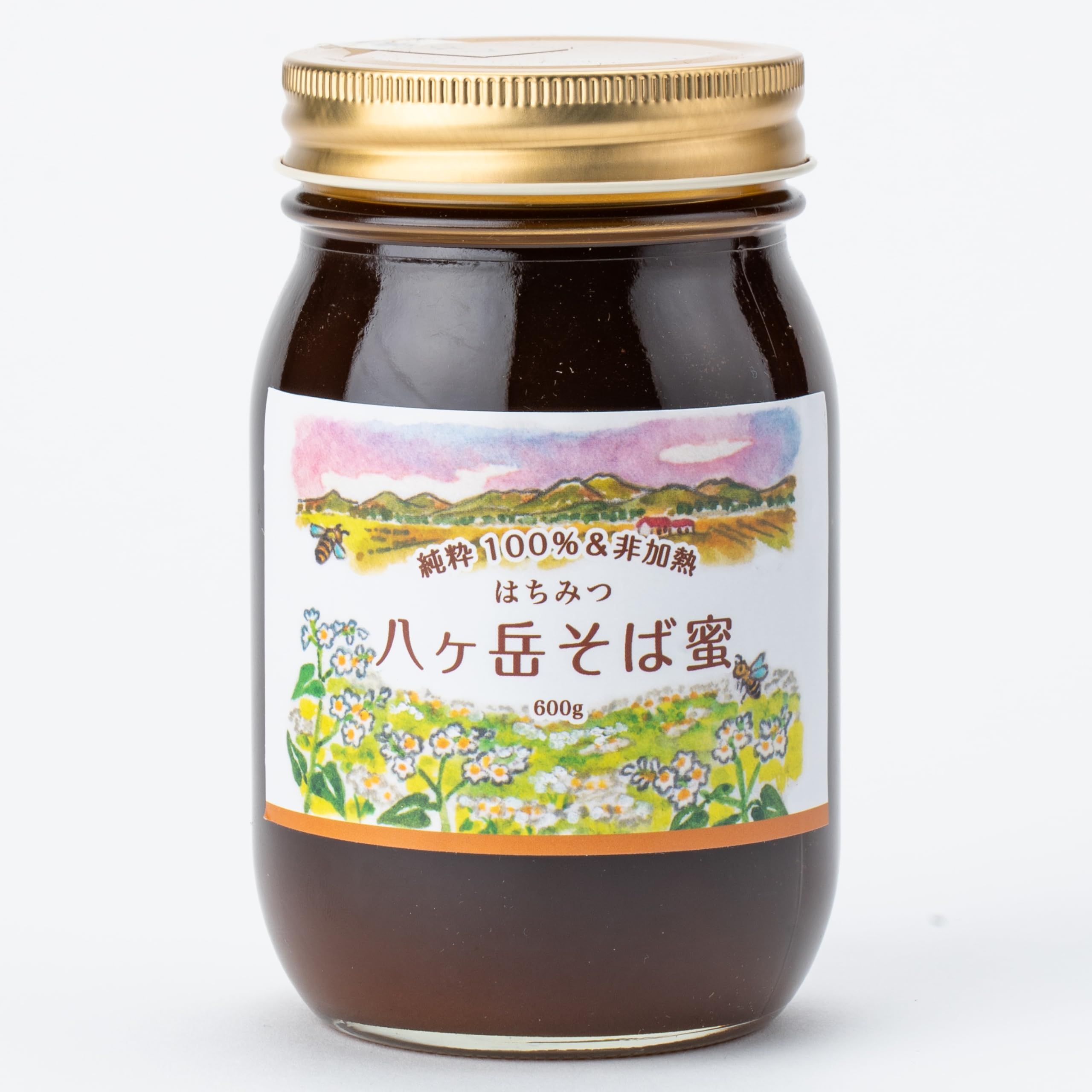 Amazon.co.jp: 国産 純粋はちみつ 非加熱 無添加 【石倉養蜂園】 (600g