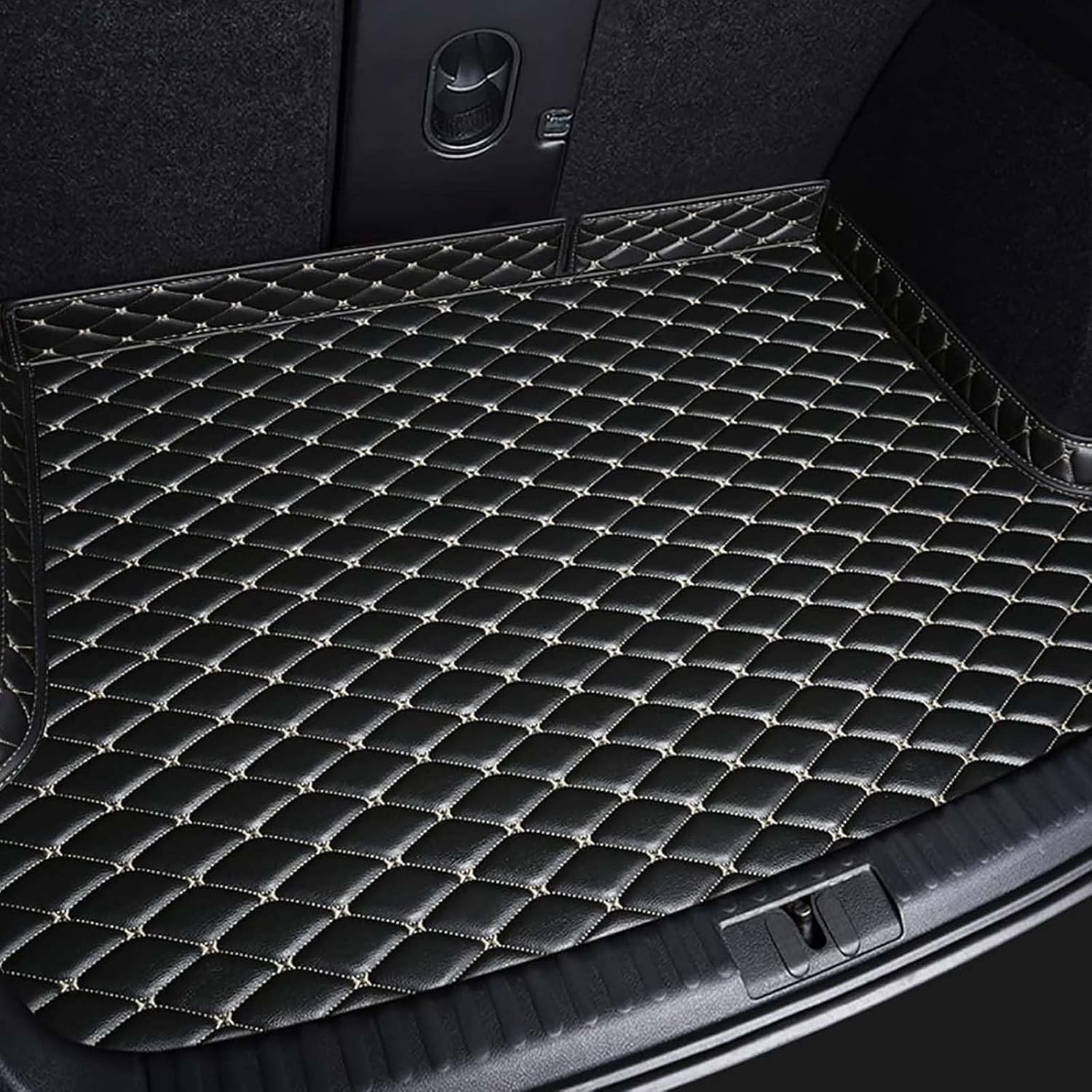 GuGuoZZ Car Boot Mat for Hyundai Tucson Hybrid N Line 2023 2024 2025 Waterproof Rear Trunk Liner Anti Scratch Auto Cargo Protector Tray Cover Cargo Tray Liners