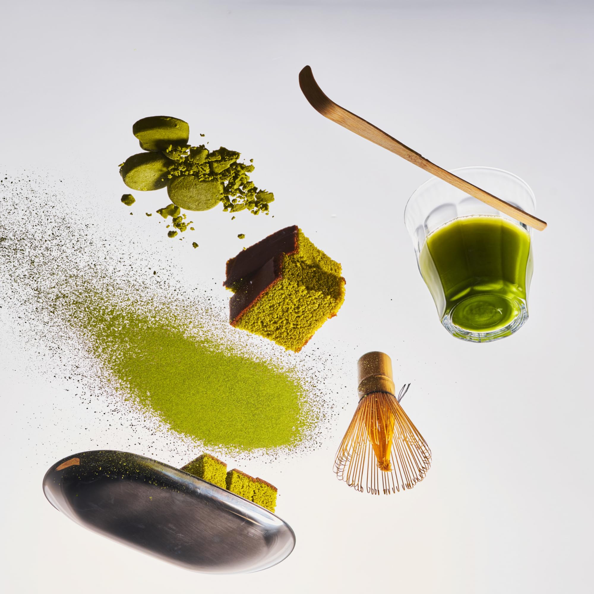 EMME NYC - Vela perfumada de cera de soja, vela perfumada a matcha y mecha de madera, fragancia natural para el hogar, hasta 80 horas de tiempo de combustión, 8 onzas