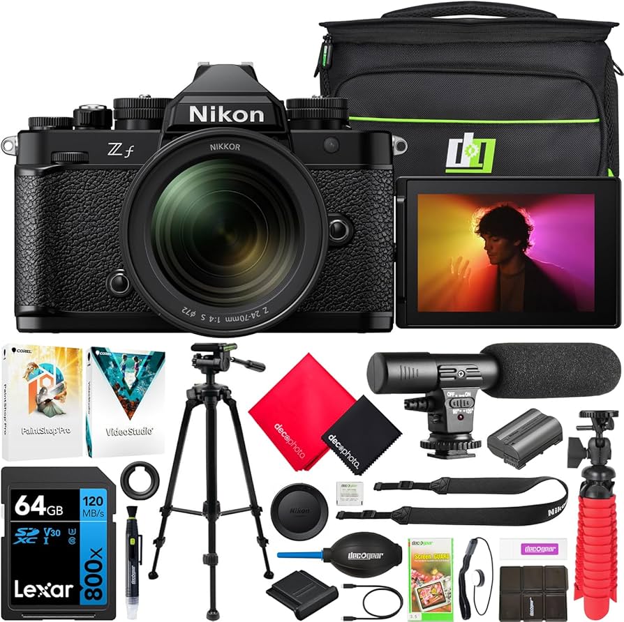Amazon.com : Nikon Z f Full Frame FX Mirrorless Camera Body with
