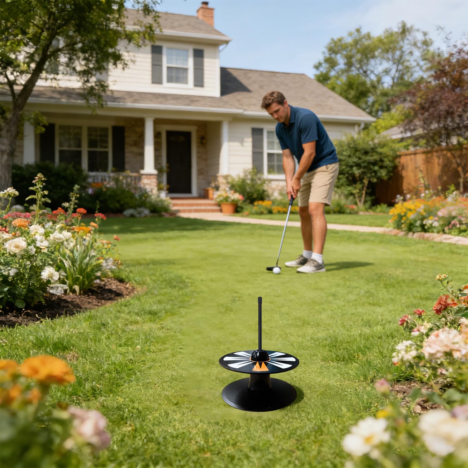 Putting-Cup für den Innenbereich Golf Putting-Trainingsscheibe