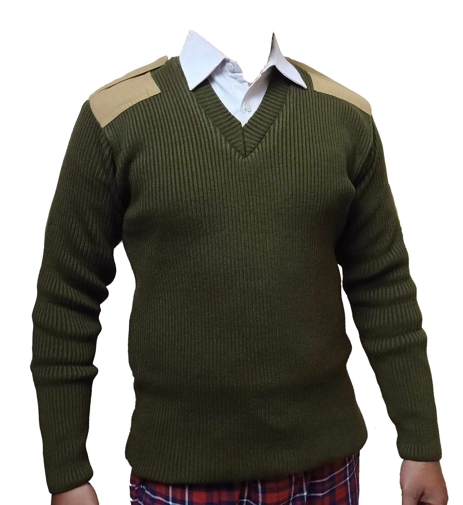 regalia Wollen Jersey/Sweater (Olive Green- OG Color), Each-picture-28