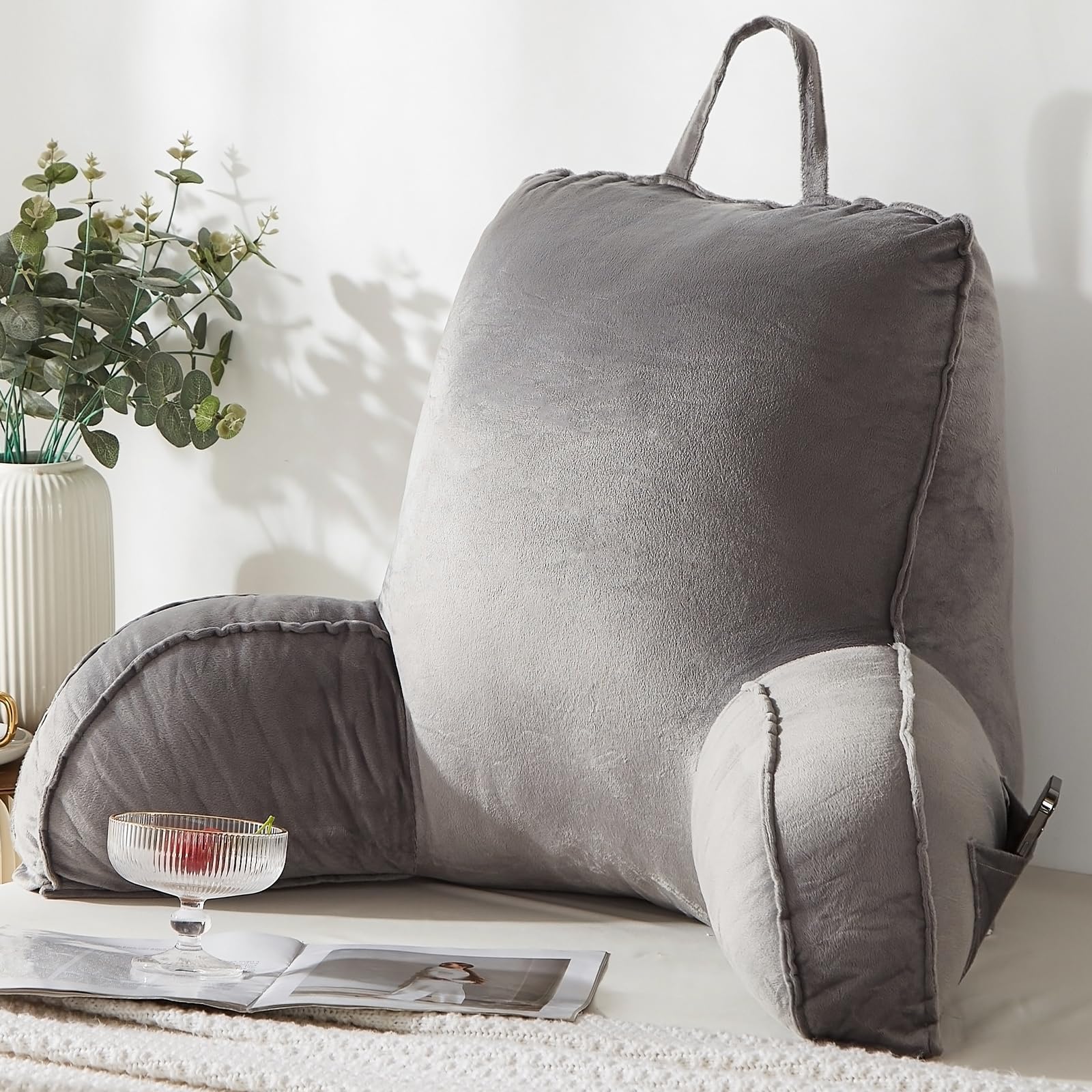 Amazon.com: Reading Pillow for Sitting in Bed Adult,Back Pillow