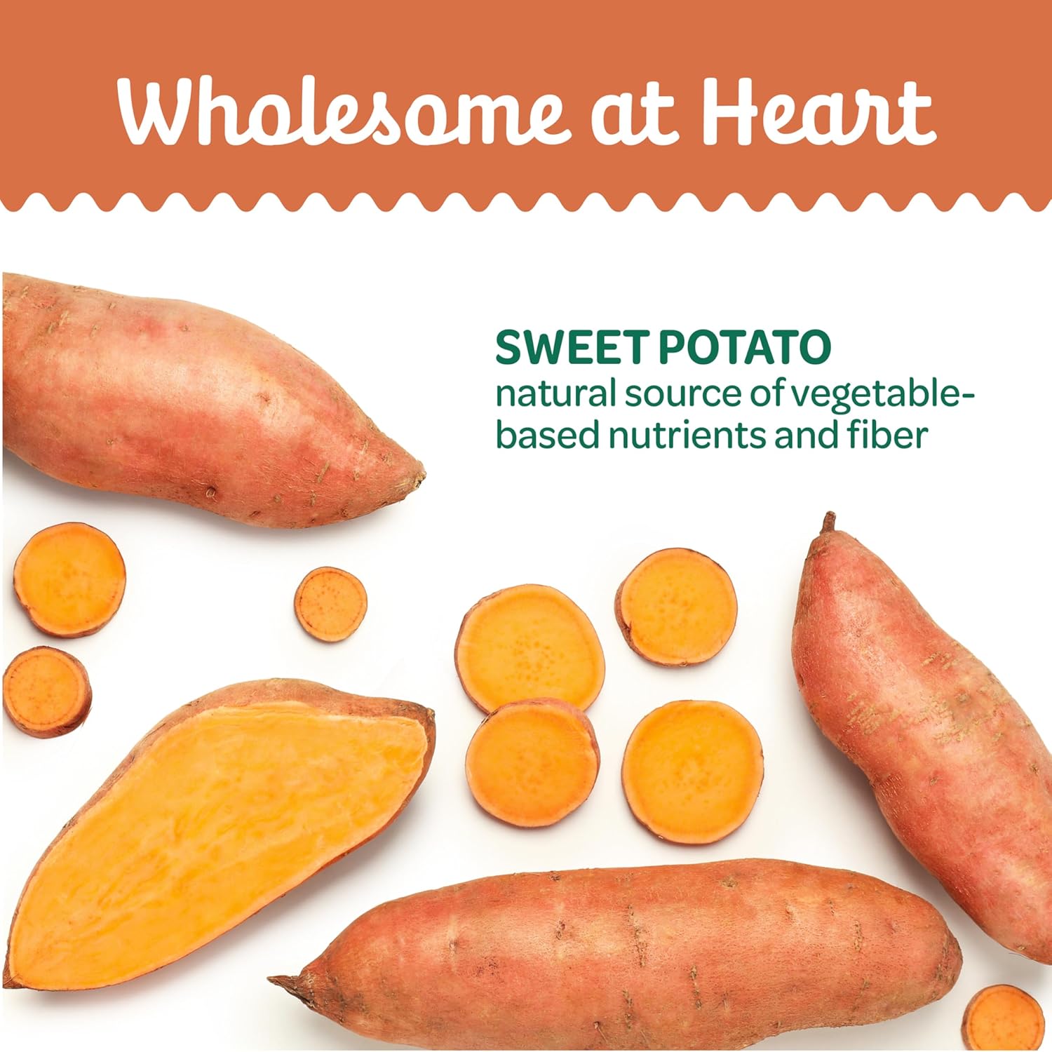 Wholesome Pride Sweet Potato Chews All-Natural Single Ingredient Dog Treats, 32 oz