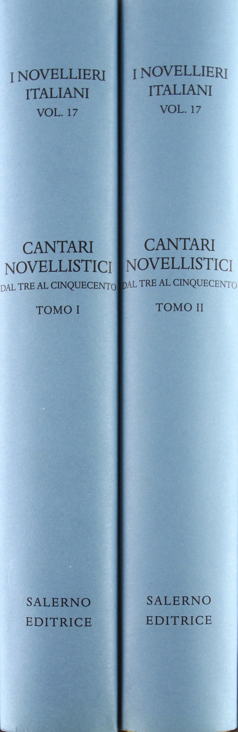 Cantari novellistici dal Tre al Cinquecento