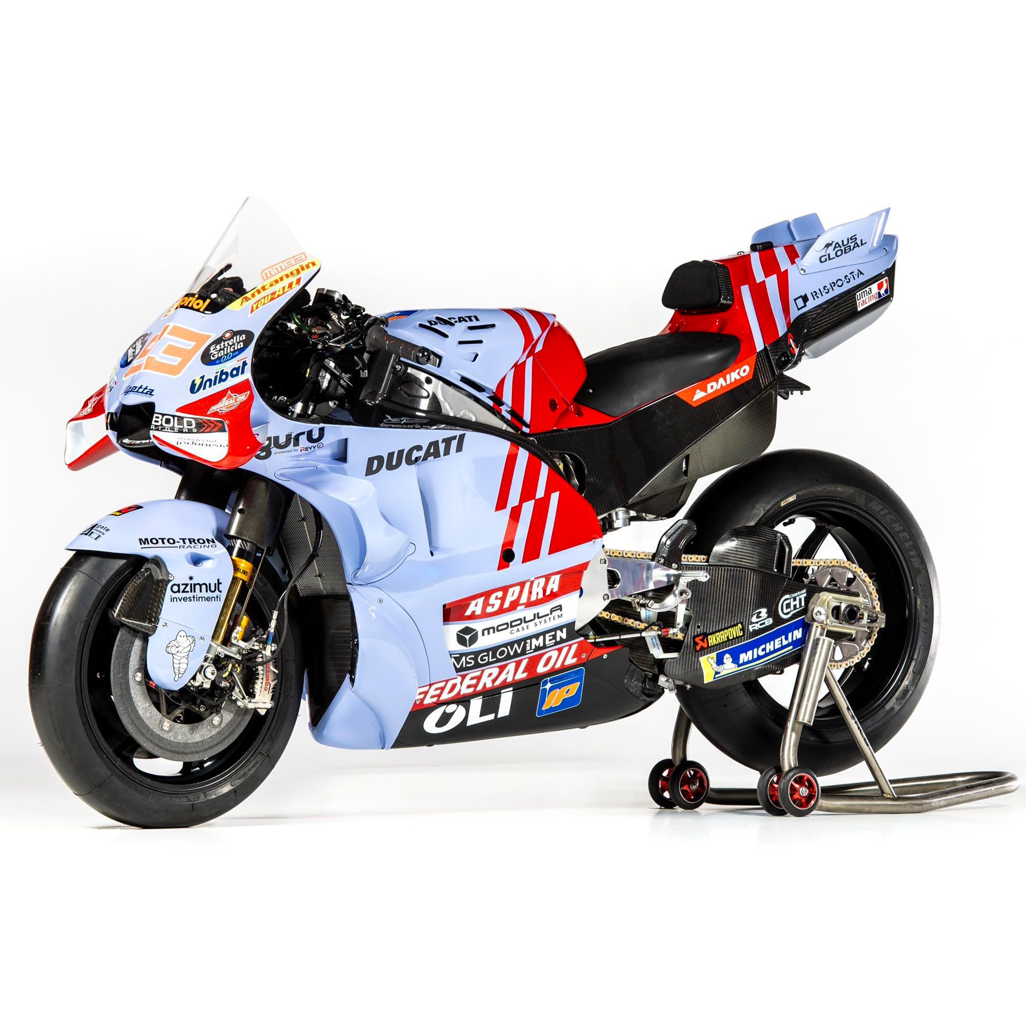 Amazon.com: RACE MODEL Ducati Team Gresini Racing Motorcycle Moto