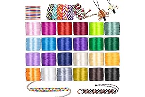 HTVRONT Satin Silk Nylon Cord Bracelet String