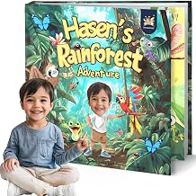 Rainforest Adventure – Personalized Children's Story Book with Name & Photo by ELFINK (Soft Cover)