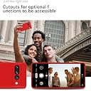 YATWIN Silicone Back Case for Google Pixel 7 Pro, Soft-Touch Phone Back Cover for Google Pixel 7 Pro - Red gallery image