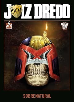 Capa do livro Juiz Dredd. Sobrenatural