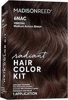 Madison Reed Radiant Hair Color Kit - 6NAC Medium Chocolate Brown with C...