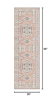 Amazon.com: Valenrug Washable Runner Rug 2'6x8 - Ultra-Thin