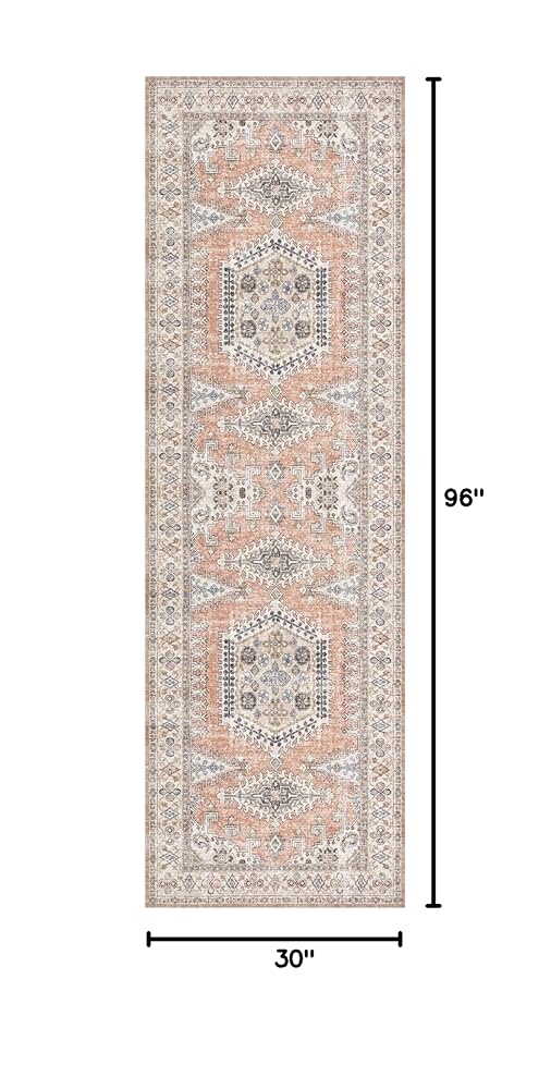 Amazon.com: Valenrug Washable Runner Rug 2'6x8 - Ultra-Thin