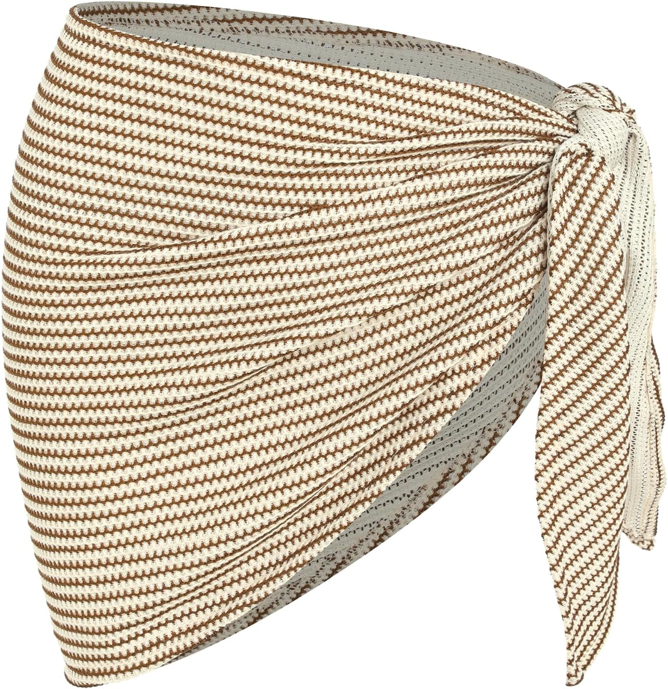 ZAFUL Women Beach Sarong Bathing Suit Wrap Skirt Textured Bikini Swimsuit Cover Ups for Swimwear