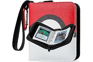 GEAoffice Miniature Red Card Binder