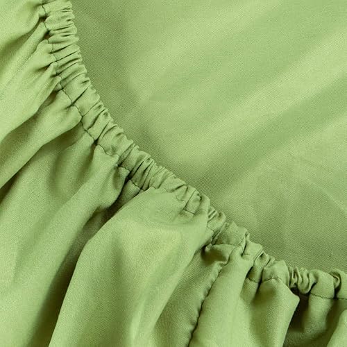 Miniatura 6 de NTBAY Juego de sábanas de microfibra para cuna de 3 piezas para bebé, sábana encimera para cuna, sábana bajera ajustable y funda de almohada, juegos