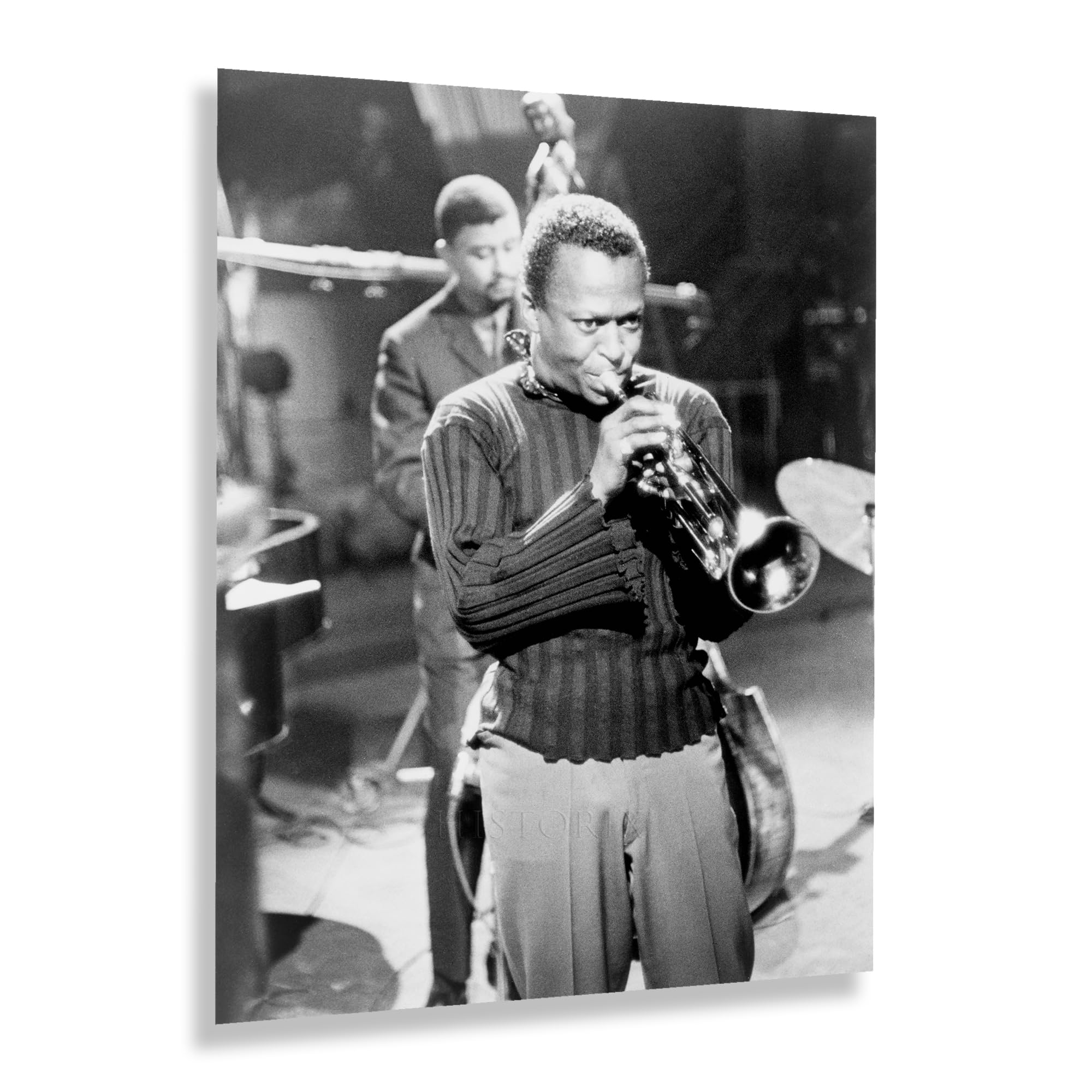 Amazon.com: HISTORIX Vintage 1960 Miles Davis Poster Photo - 24x30