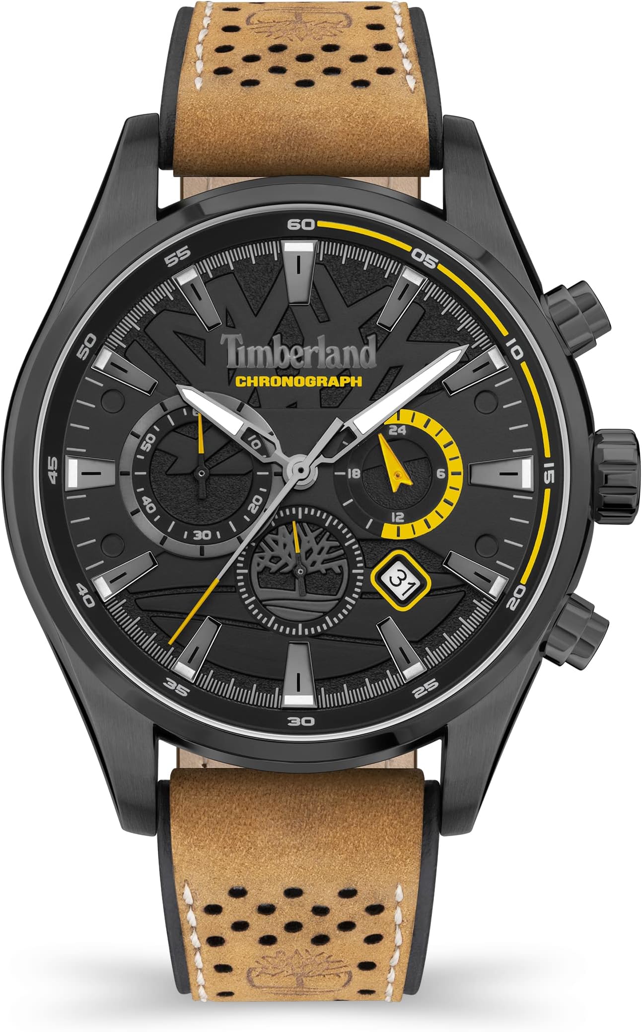 TimberlandAlridge Collection Men's 46mm Chronograph Watch