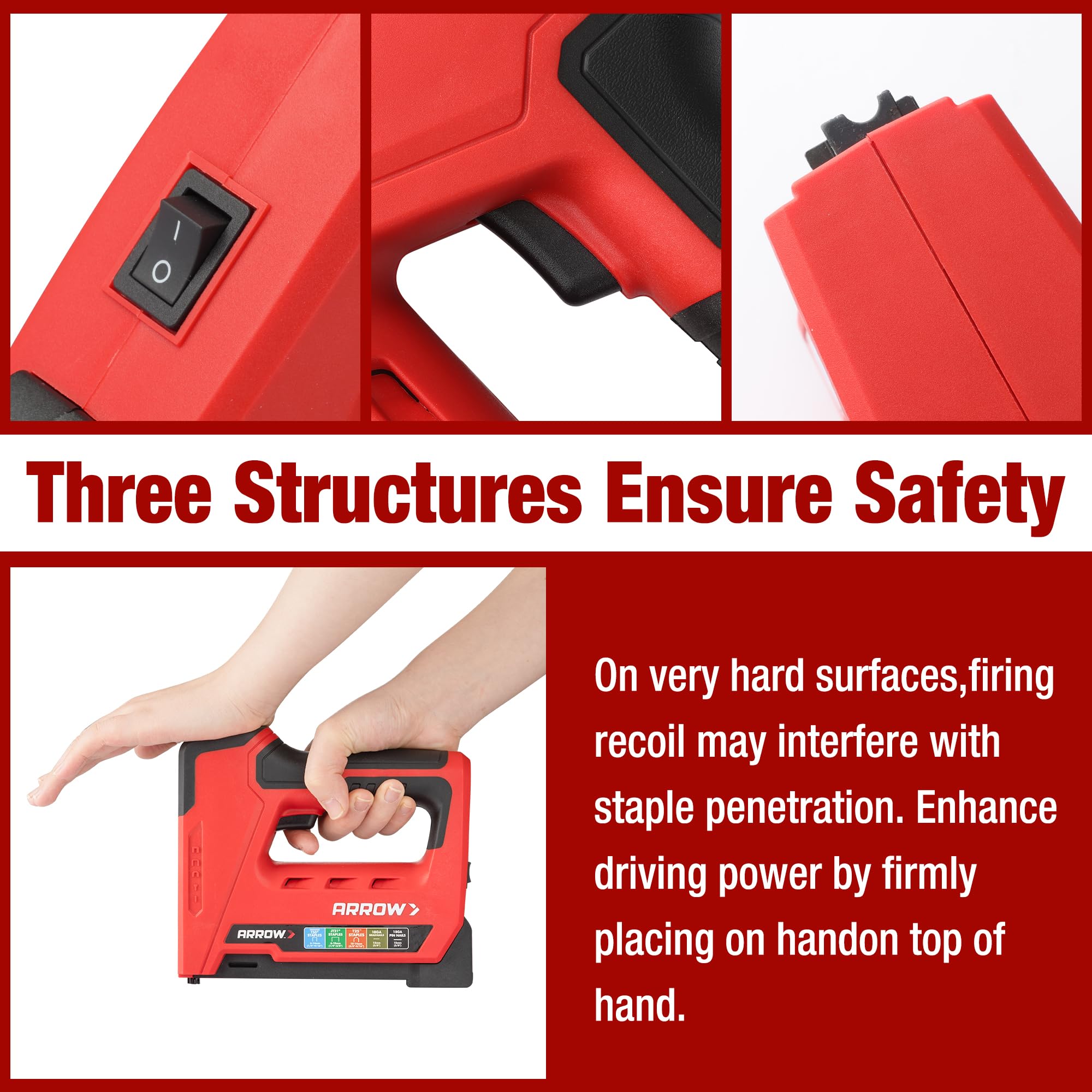 Cordless 5-in-1 Staple Gun - Arrow Fastener -6