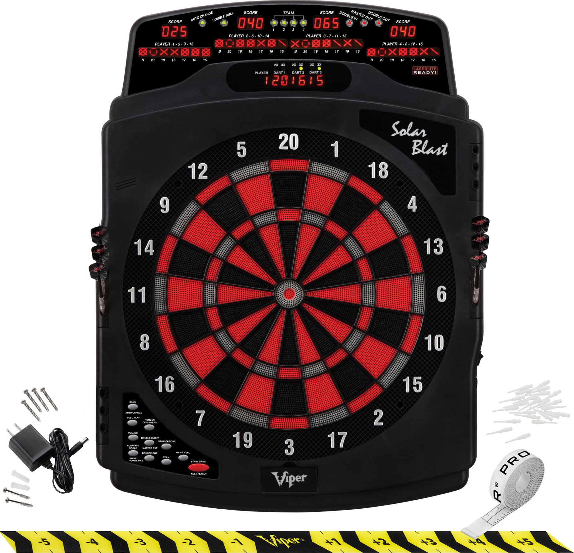 Viper Solar Blast Electronic Soft Tip Dartboard