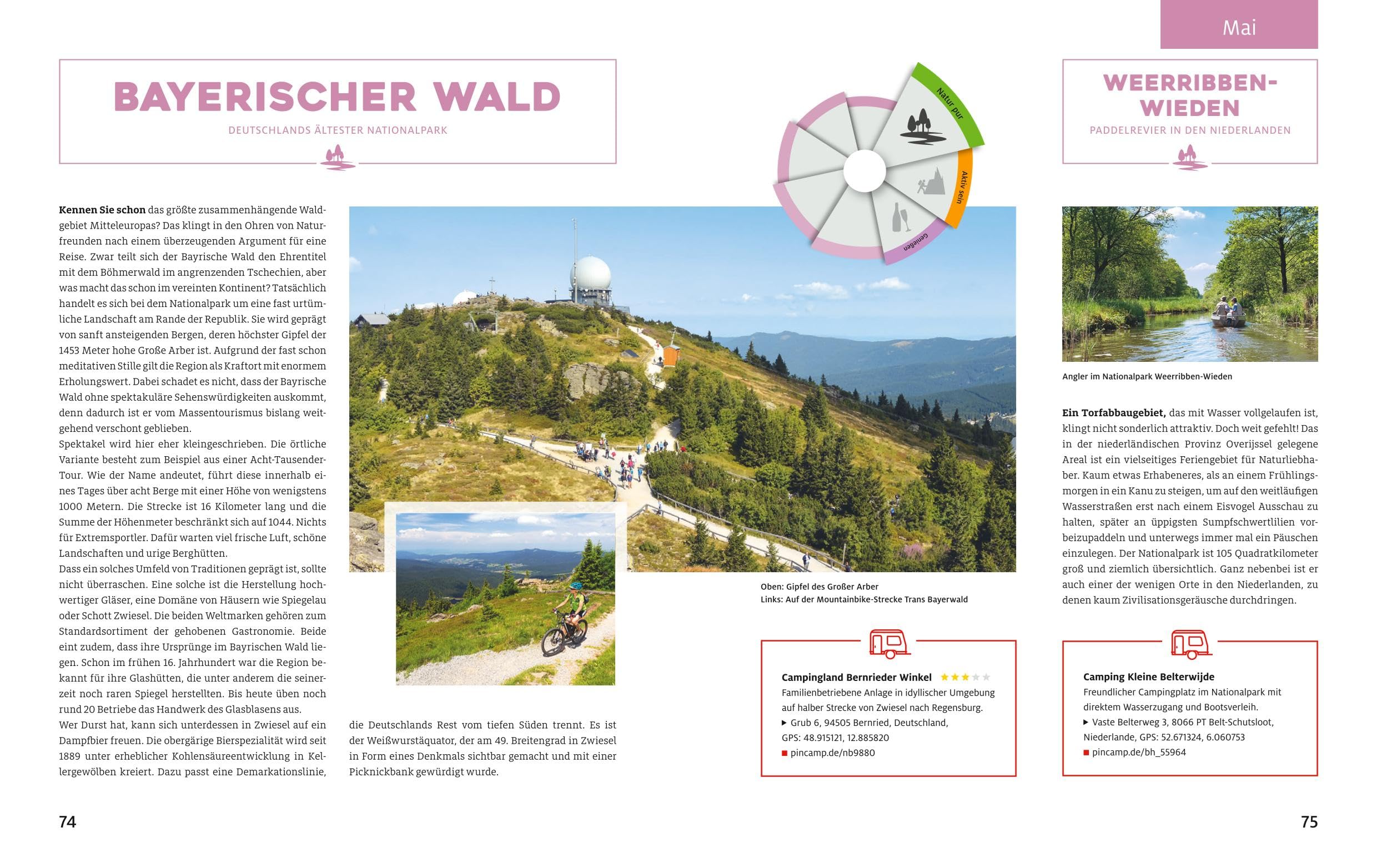 Yes we camp! Zur richtigen Zeit am perfekten Ort: Traumhafte Camping-Ziele für das ganze Jahr (PiNCAMP powered by ADAC)