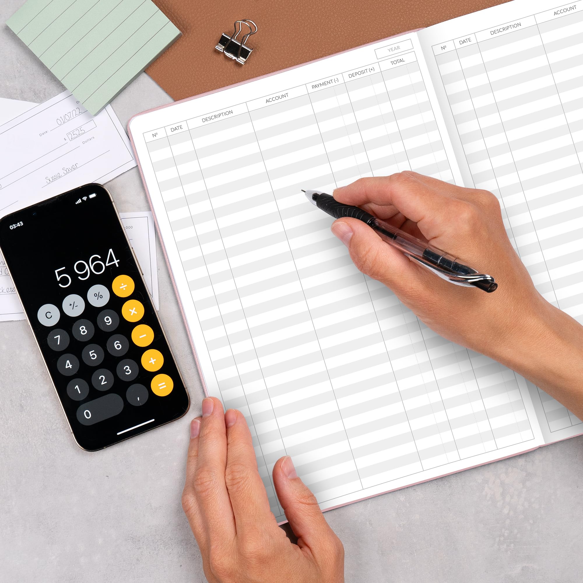 Snapklik.com : Skyline Accounting Ledger Book Columnar Log Journal For ...